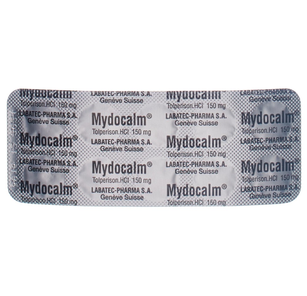 MYDOCALM cpr pell 150 mg 250 pce