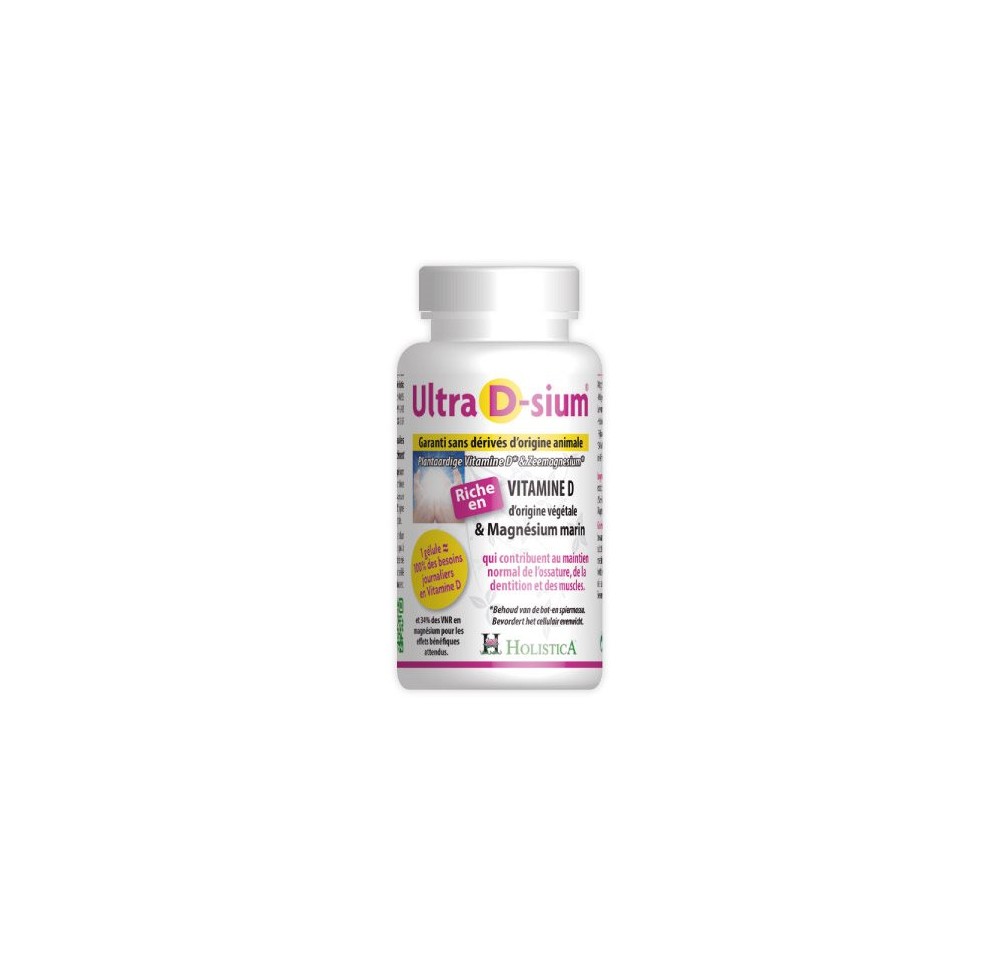 HOLISTICA Ultra D-sium gélules 60 pce