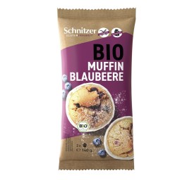 SCHNITZER Bio muffin myrtille 2 x 140 g
