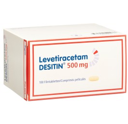 LEVETIRACETAM DESITIN cpr pell 500 mg 100 pce