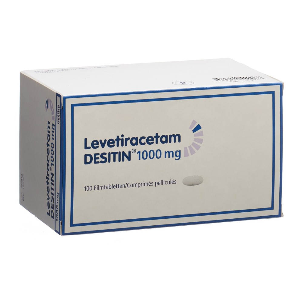 LEVETIRACETAM DESITIN cpr pell 1000 mg 100 pce