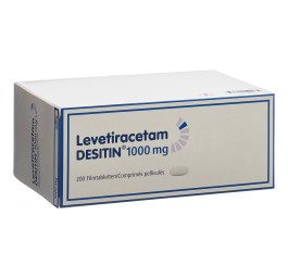 LEVETIRACETAM DESITIN cpr pell 1000 mg 200 pce