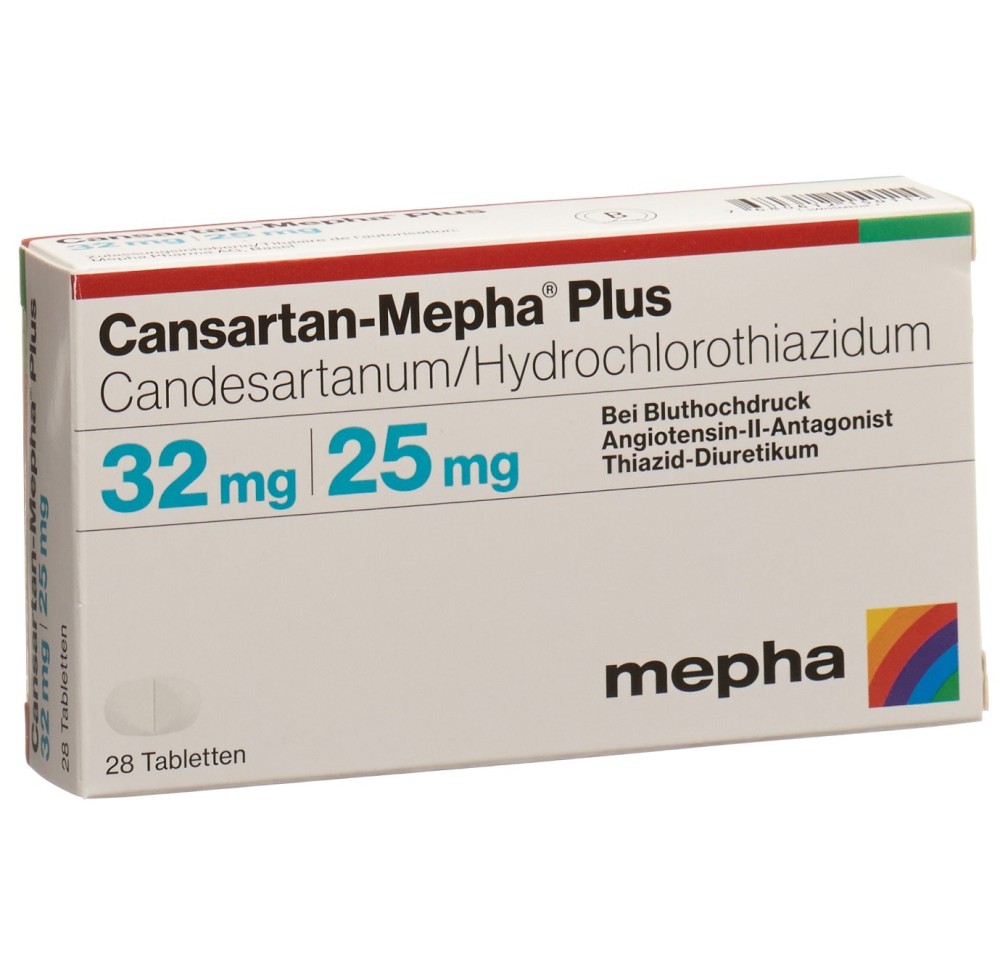 CANSARTAN Mepha plus cpr 32/25 28 pce