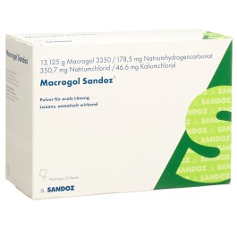 MACROGOL Sandoz pdr sach 20 pce