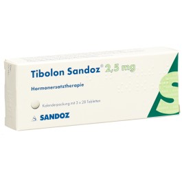 TIBOLONE Sandoz cpr 2.5 mg 3 x 28 pce