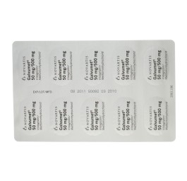 GALVUMET cpr pell 50/500 mg 180 pce