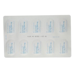 GALVUMET cpr pell 50/850 mg 180 pce