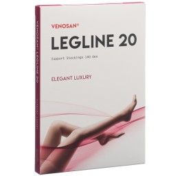 VENOSAN LEGLINE 20 a-t M black