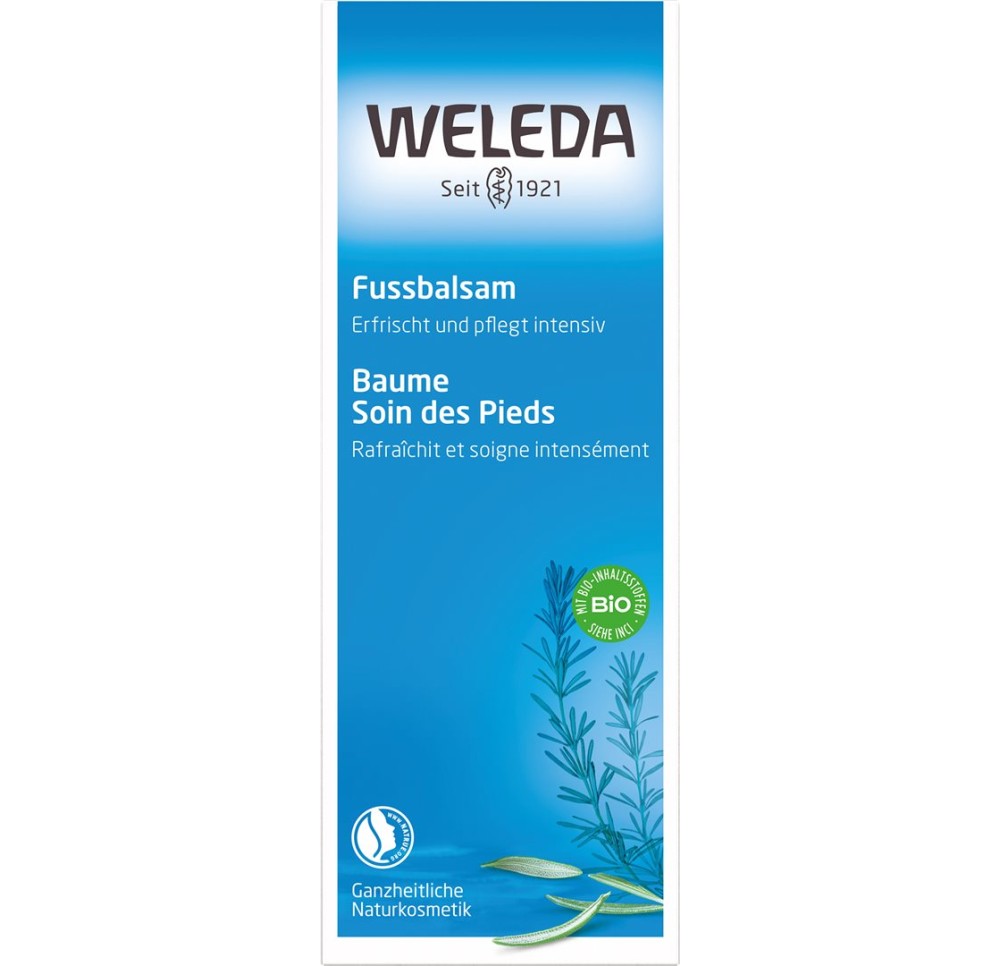 WELEDA baume soin des pieds tb 75 ml