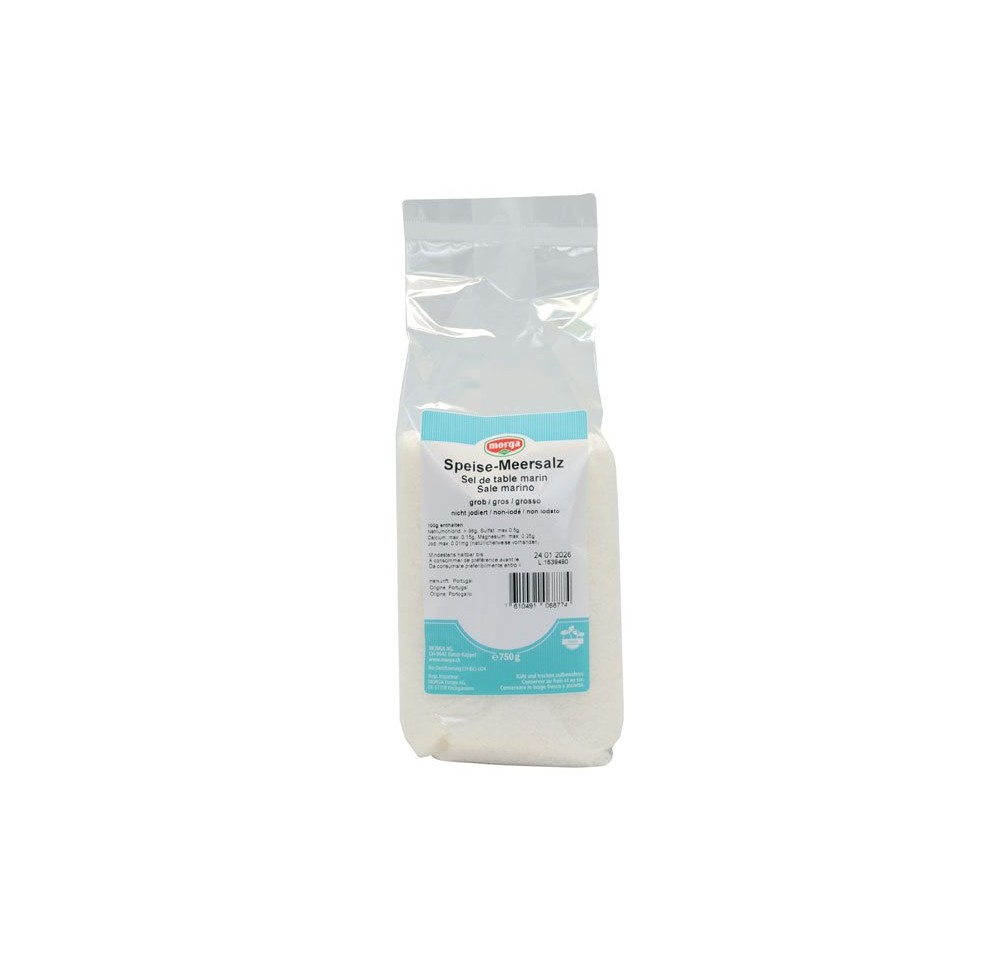 MORGA sel de marine gros sach 750 g