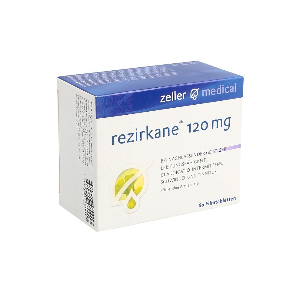 REZIRKANE cpr pell 120 mg 60 pce
