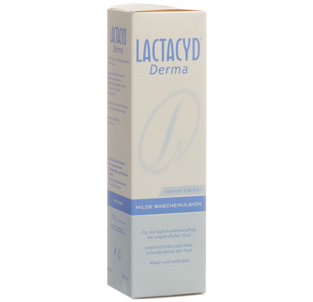 LACTACYD DERMA émulsion douce sans parfum 250 ml