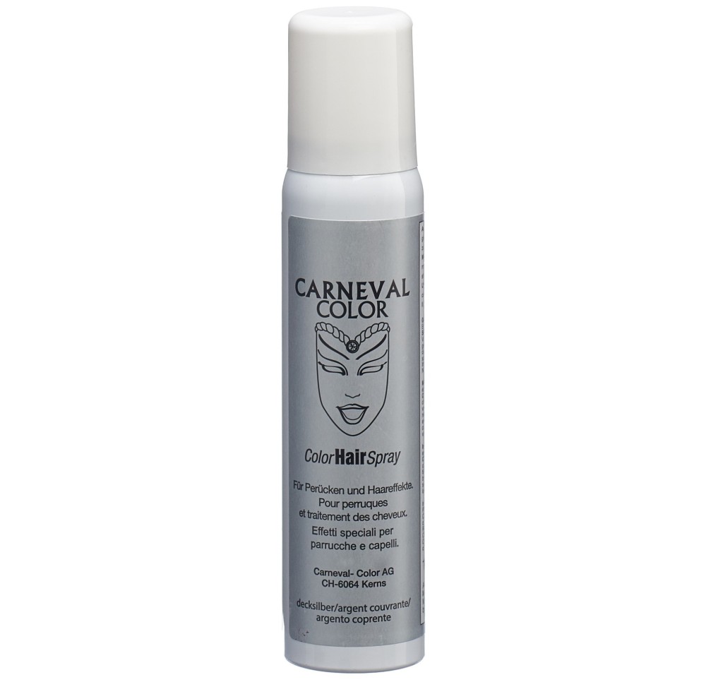 CARNEVAL COLOR Hair Spray silber 100 ml