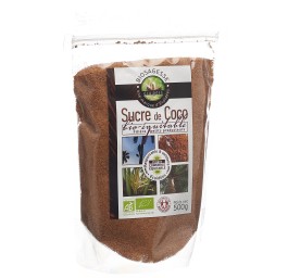 ECOIDEES cassonade coco moulue 500 g