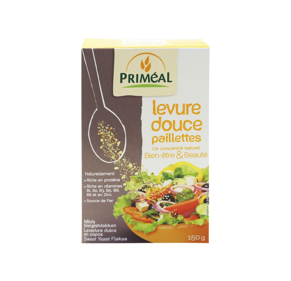 PRIMEAL Levure douce paillettes 150 g