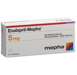 ENALAPRIL Mepha cpr 5 mg 30 pce