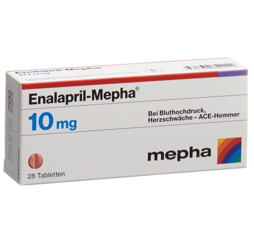 ENALAPRIL Mepha cpr 10 mg 28 pce