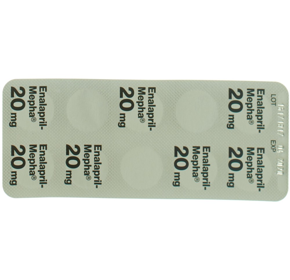 ENALAPRIL Mepha cpr 20 mg 98 pce