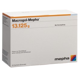 MACROGOL Mepha pdr sach 20 pce