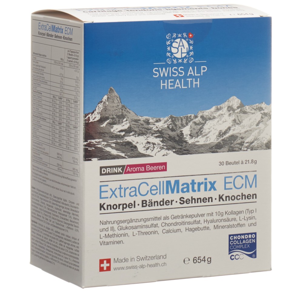 EXTRA CELL Matrix ECM Drink articul fr rou 30 pce