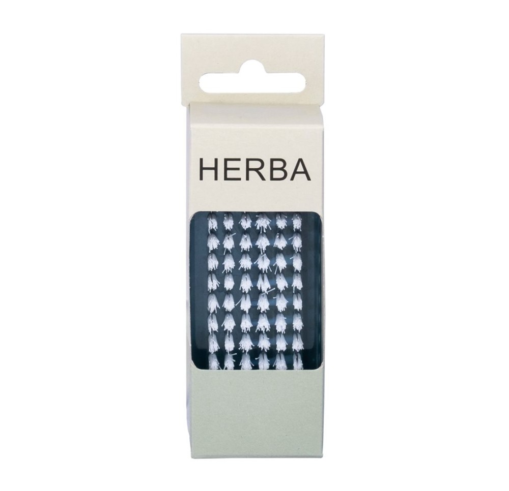 HERBA brosse à ongles bleu clear frosted