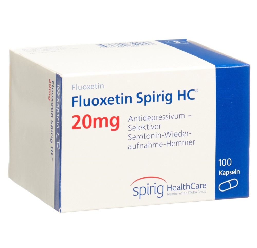 FLUOXETINE Spirig HC caps 20 mg 100 pce