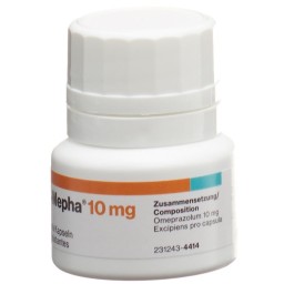 OMEPRAZOL Mepha caps 10 mg bte 28 pce