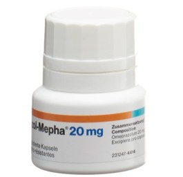 OMEPRAZOL Mepha caps 20 mg bte 14 pce
