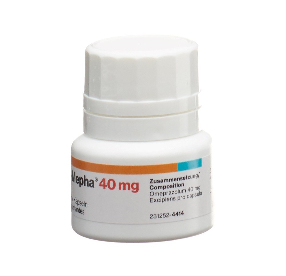 OMEPRAZOL Mepha caps 40 mg bte 14 pce