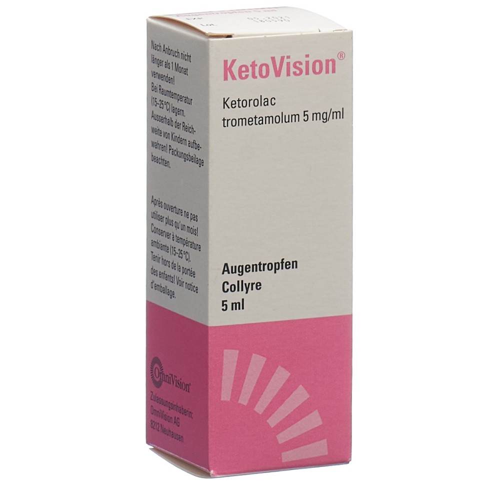 KETOVISION gtt opht fl 5 ml