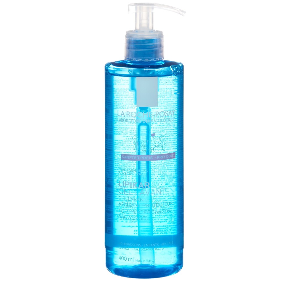 ROCHE POSAY Lipikar gel lavant fl 400 ml