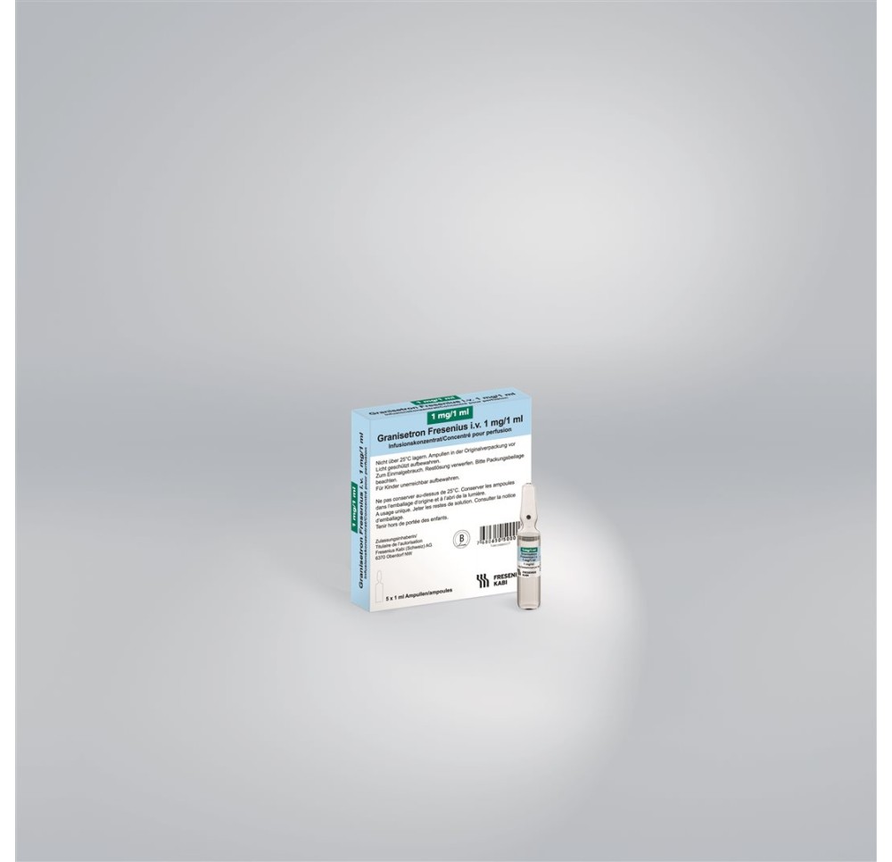 GRANISETRON Fresenius conc perf 1 mg/1ml 5 x 1 ml