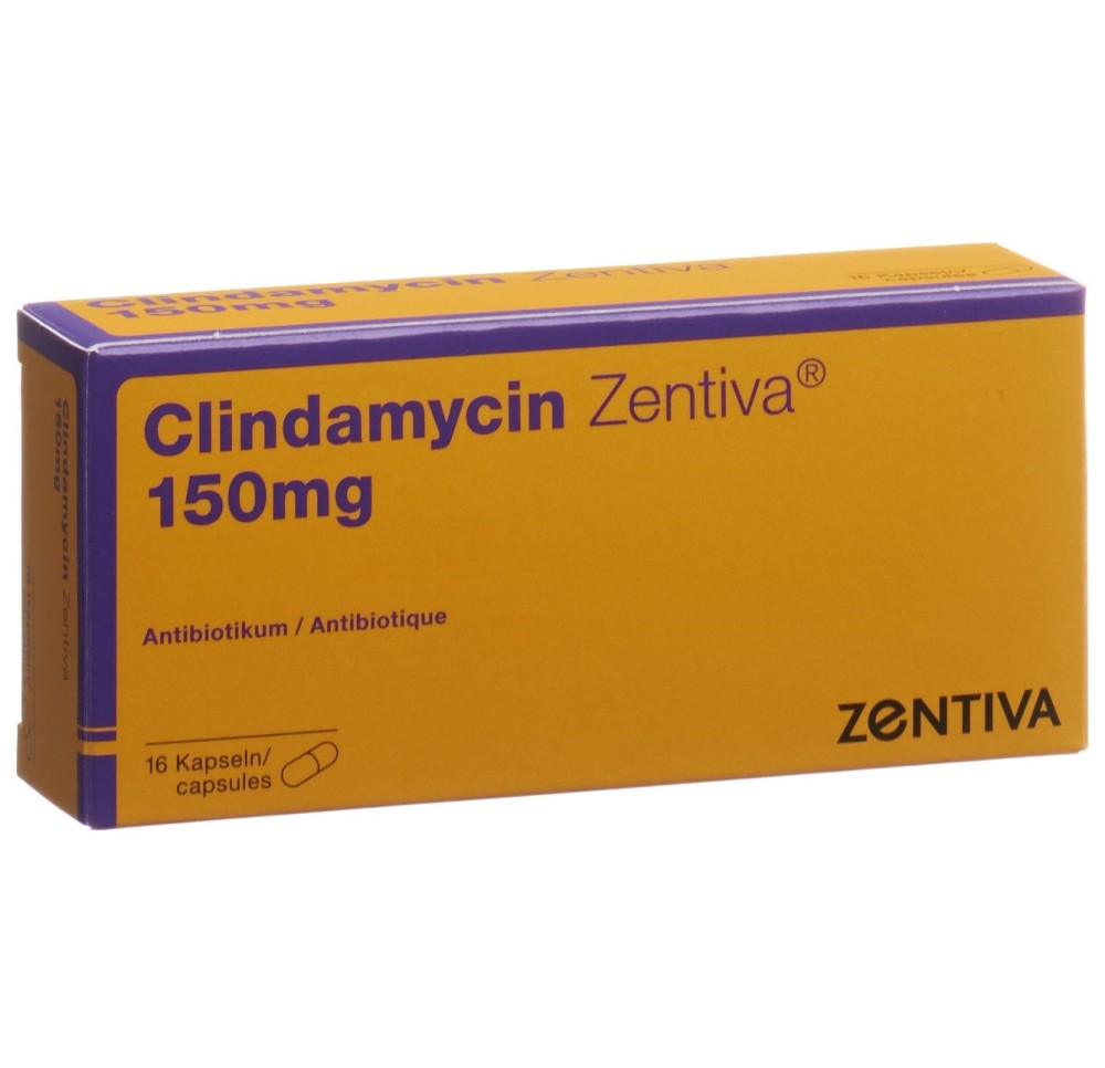 CLINDAMYCIN Zentiva caps 150 mg 16 pce