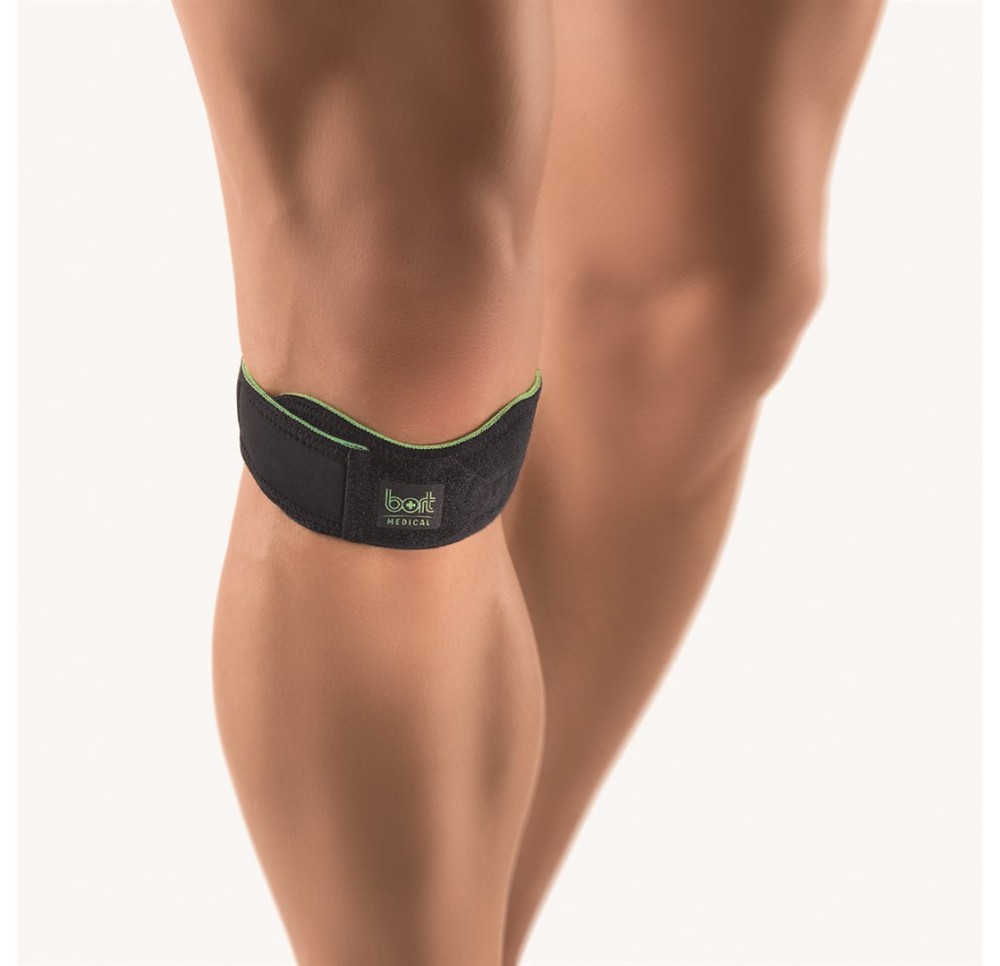 BORT band tendon rotulien sport Gr1 noir/vert