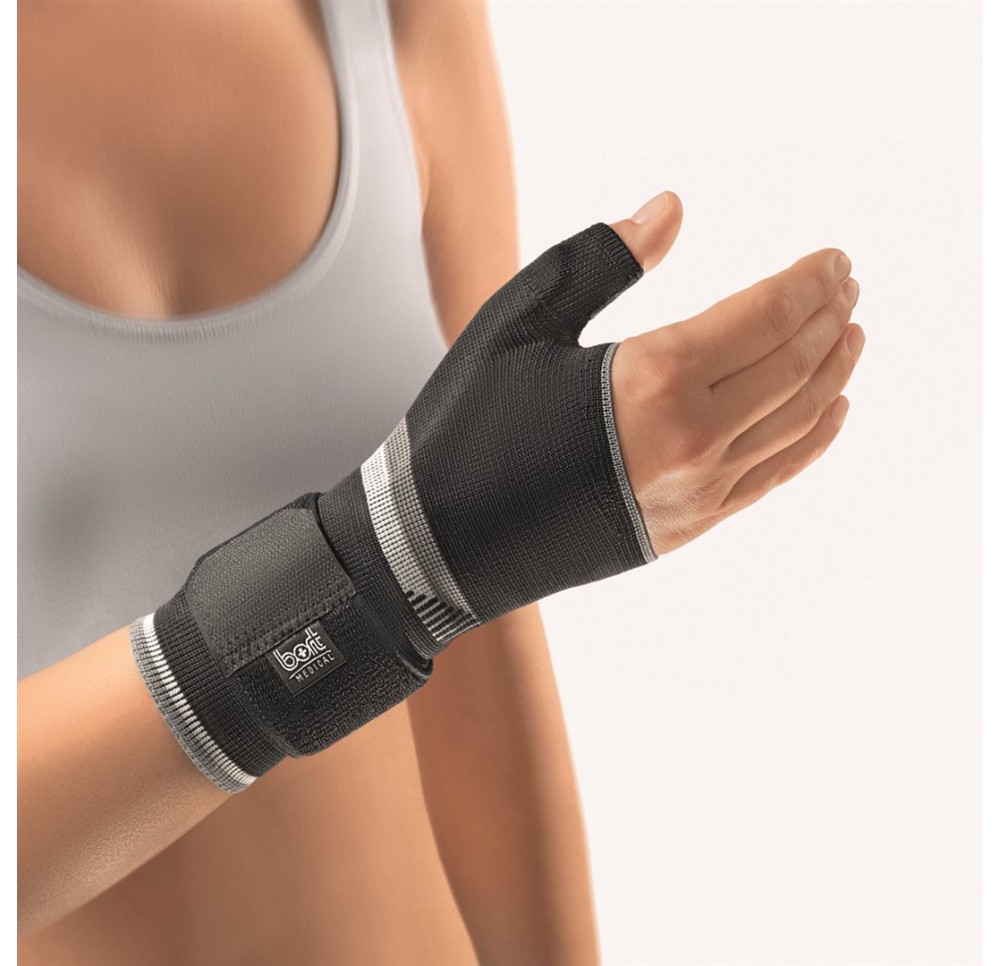 BORT bandage pour pouce et main S noir