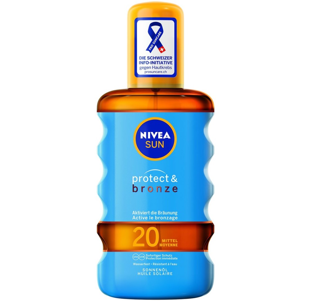 NIVEA SUN p&b huile FPS20 200 ml