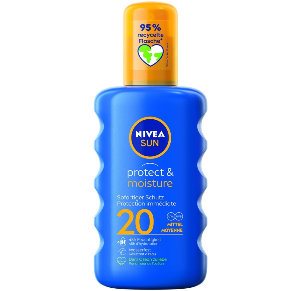 NIVEA SUN p&m spr soin FPS20 200 ml