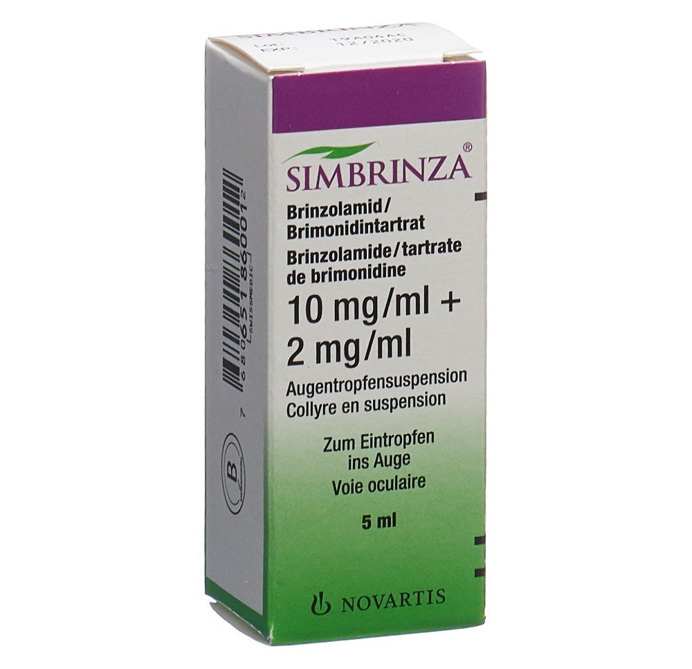 SIMBRINZA susp opht fl 5 ml