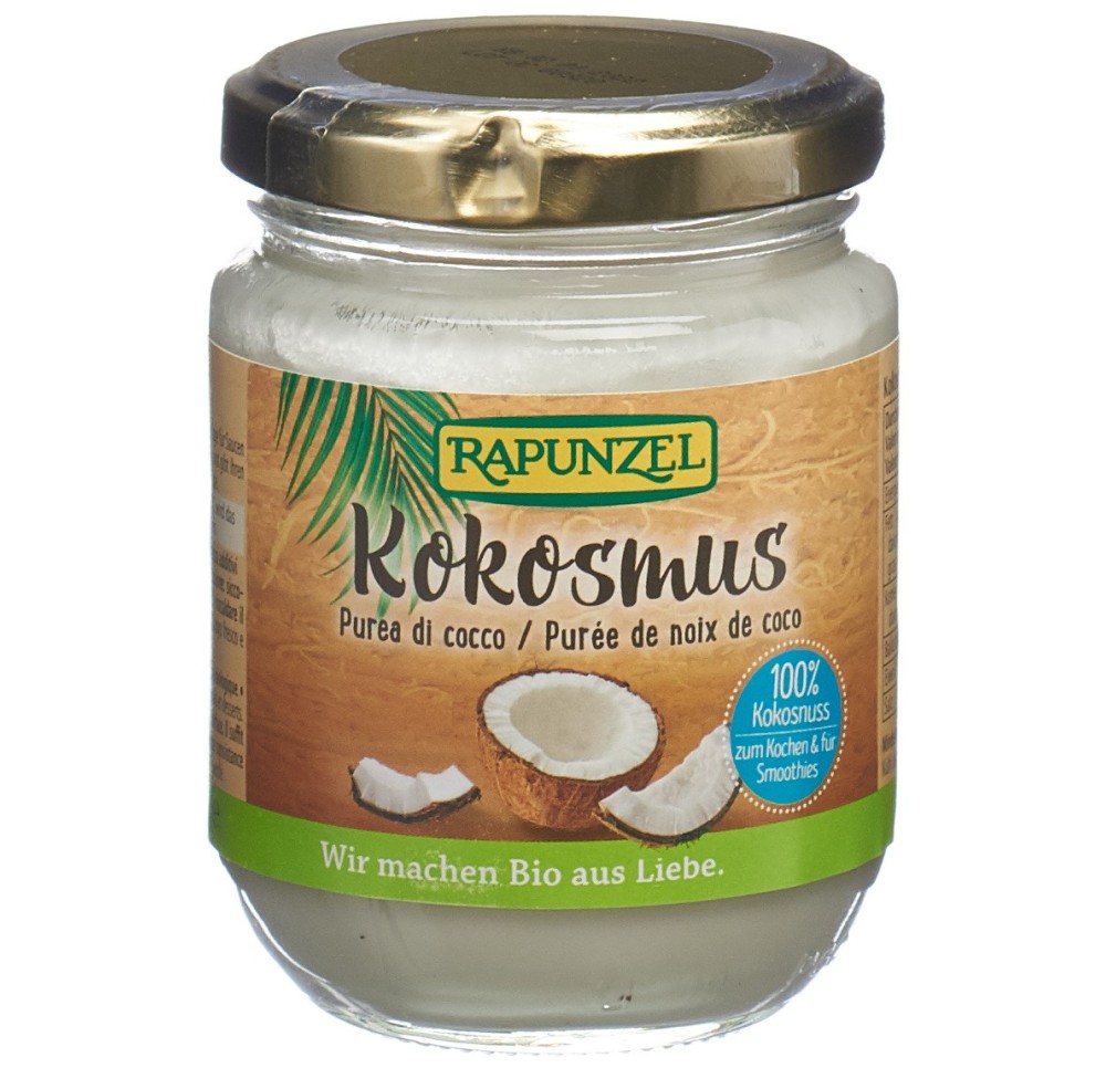 RAPUNZEL purée de noix de coco 215 g