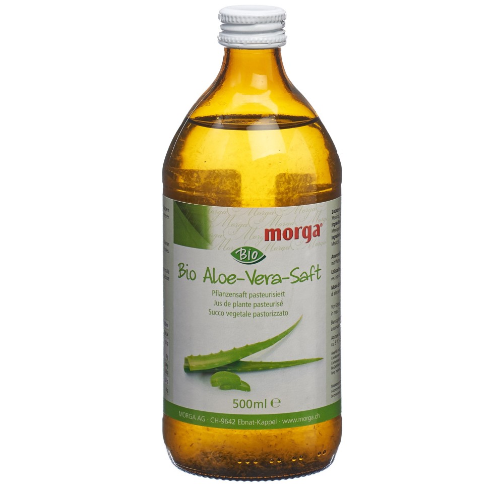 MORGA aloe vera jus bio fl 500 ml