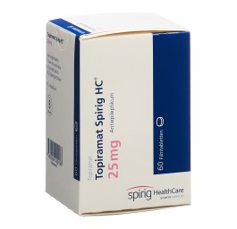 TOPIRAMAT Spirig HC cpr pell 25 mg bte 60 pce