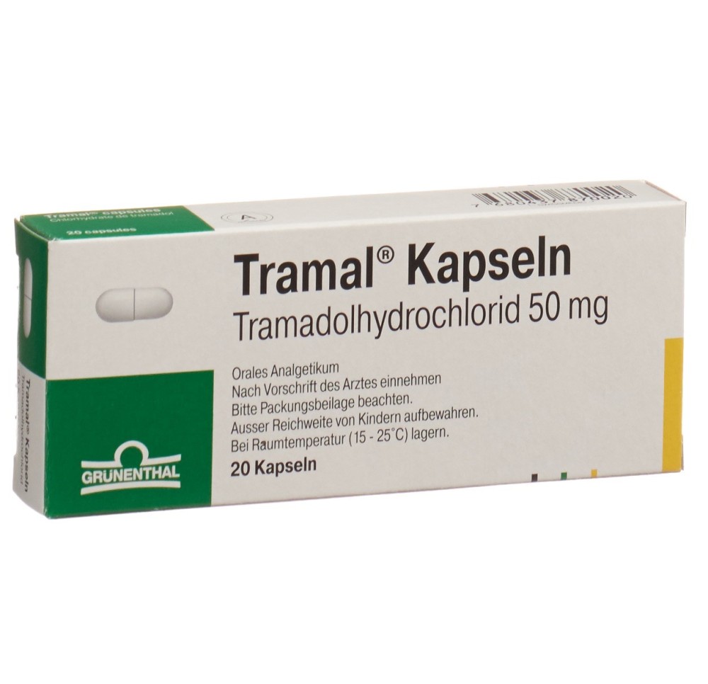 TRAMAL caps 50 mg 20 pce