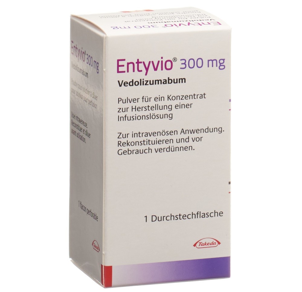 ENTYVIO subst sèche 300 mg flac