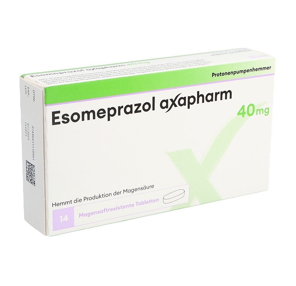 ESOMEPRAZOLE Axapharm cpr pell 40 mg 14 pce