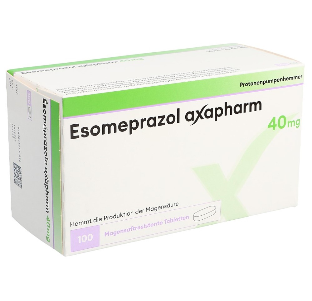 ESOMEPRAZOLE Axapharm cpr pell 40 mg 100 pce