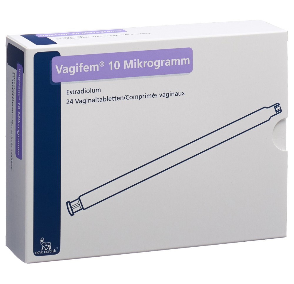 VAGIFEM cpr vag 10 mcg 24 pce