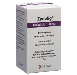 ZYDELIG cpr pell 150 mg bte 60 pce