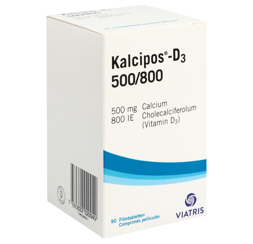 KALCIPOS-D3 cpr pell 500/800 bte 90 pce