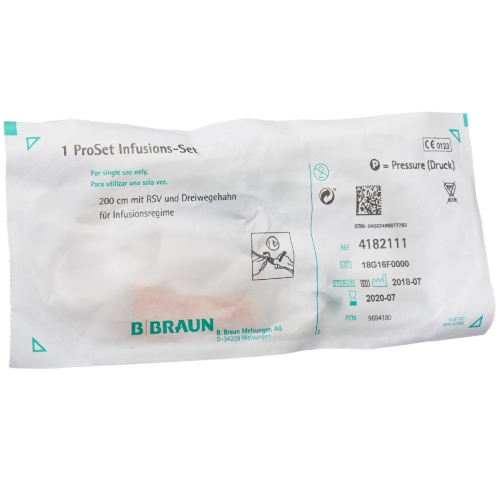 INTRAFIX PROSET set perfusion 15cm RV DWH