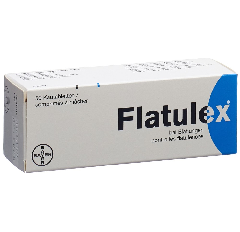 FLATULEX cpr croquer 42 mg 50 pce